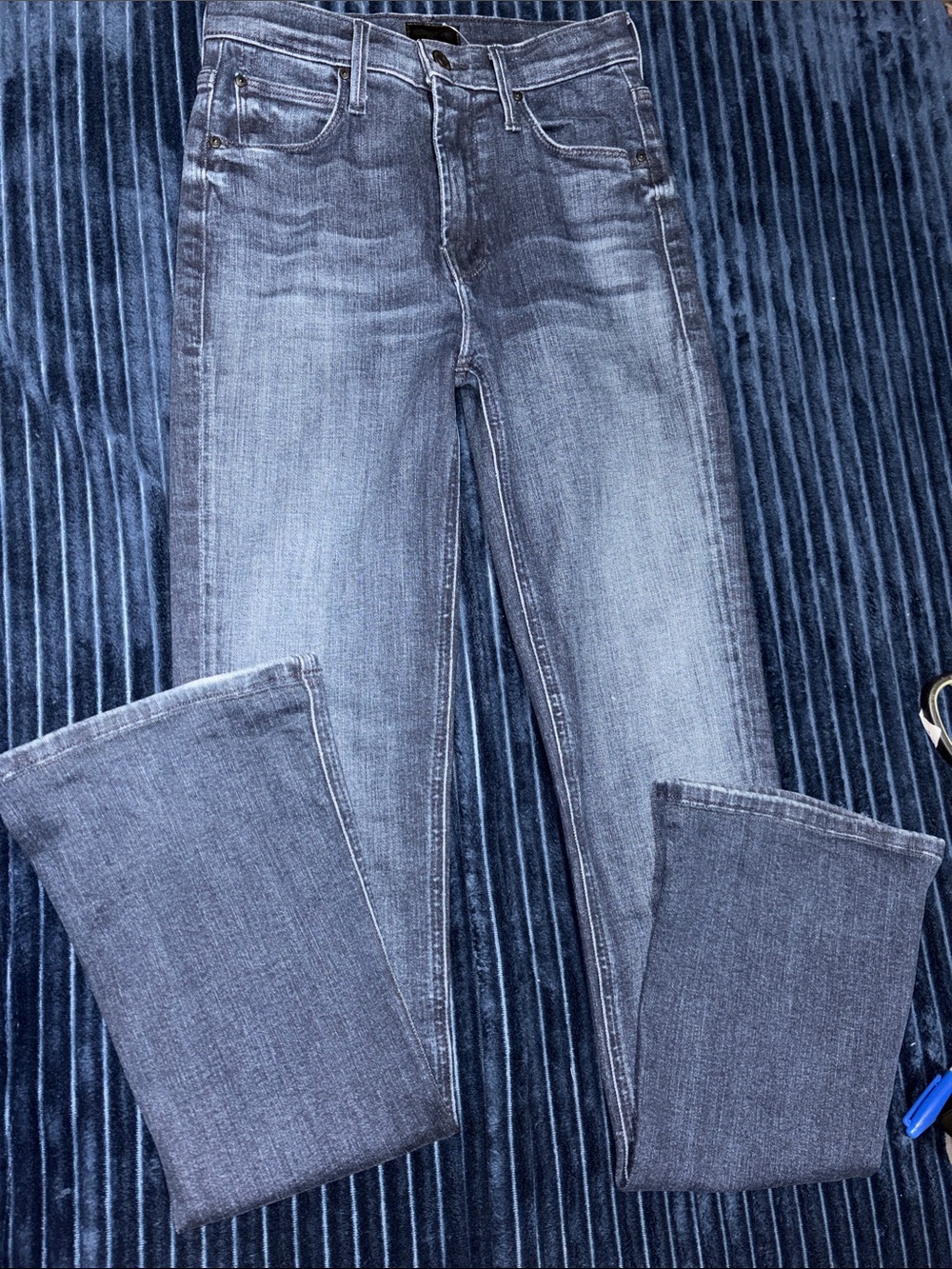 MOTHER Flare Jeans in Medium Blue Wash